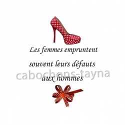 les femmes empruntent souvent leurs défauts aux hommes