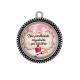 Pendentif Cabochon Argent - prothésiste ongulaire qui déchire
