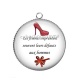 Pendentif Cabochon Argent - les femmes empruntent souvent leurs défauts aux hommes