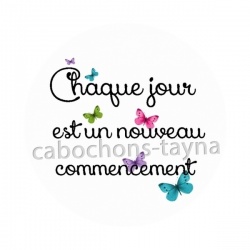 chaque jour est un nouveau commencement