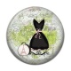 Cabochon Résine - robe