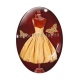 Cabochon Verre Ovale - robe