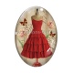 Cabochon Verre Ovale - robe