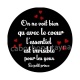 on ne voit bien qu'avec le coeur
