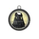 Pendentif Cabochon Argent - robe