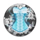Cabochon Verre - corsé