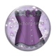 Cabochon Verre - corsé
