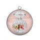Pendentif Cabochon Argent - parfum