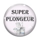 Cabochon Verre - super plongeur