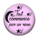 Cabochon Résine - tout commence par un rêve