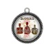 Pendentif Cabochon Argent - parfum