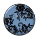 Cabochon Résine - fond de dentelle