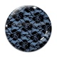 Cabochon Verre - fond de dentelle