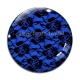 Cabochon Verre - fond de dentelle