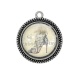 Pendentif Cabochon Argent - chaussure