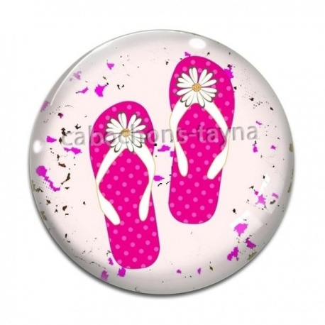Cabochon Verre - tong