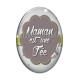 Cabochon Verre Ovale - maman est une fée