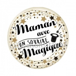 maman avec un sourire magique