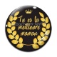 Cabochon Verre - tu es la meilleure maman