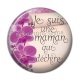 Cabochon Résine - une maman qui déchire