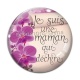 Cabochon Verre - une maman qui déchire