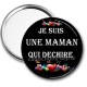 Miroir de poche - une maman qui déchire