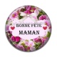 Cabochon Résine - bonne fête maman