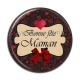 Cabochon Résine - bonne fête maman