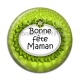 Cabochon Résine - bonne fête maman