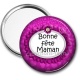 Miroir de poche - bonne fête maman