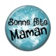 Cabochon Résine - bonne fête maman