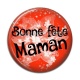 Cabochon Résine - bonne fête maman