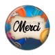 Cabochon Résine - merci