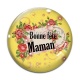 Cabochon Verre - bonne fête maman