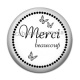 Cabochon Résine - merci beaucoup
