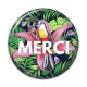 Cabochon Résine - merci