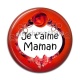 Cabochon Résine - je t'aime maman