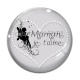 Cabochon Verre - je t'aime maman