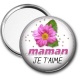 Miroir de poche - maman je t'aime