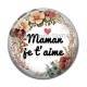 Cabochon Résine - maman je t'aime