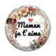 Cabochon Verre - maman je t'aime