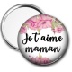 Miroir de poche - je t'aime maman