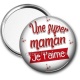 Miroir de poche - une super maman je t'aime