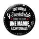 Cabochon Verre - une maman formidable donne toujours une mamie exceptionnelle