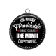 Pendentif Cabochon Argent - une maman formidable donne toujours une mamie exceptionnelle