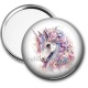Miroir de poche - licorne