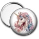 Miroir de poche - licorne