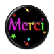 Cabochon Résine - merci