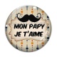 Cabochon Verre - mon papy je t'aime