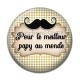 Cabochon Résine - pour le meilleur papy au monde